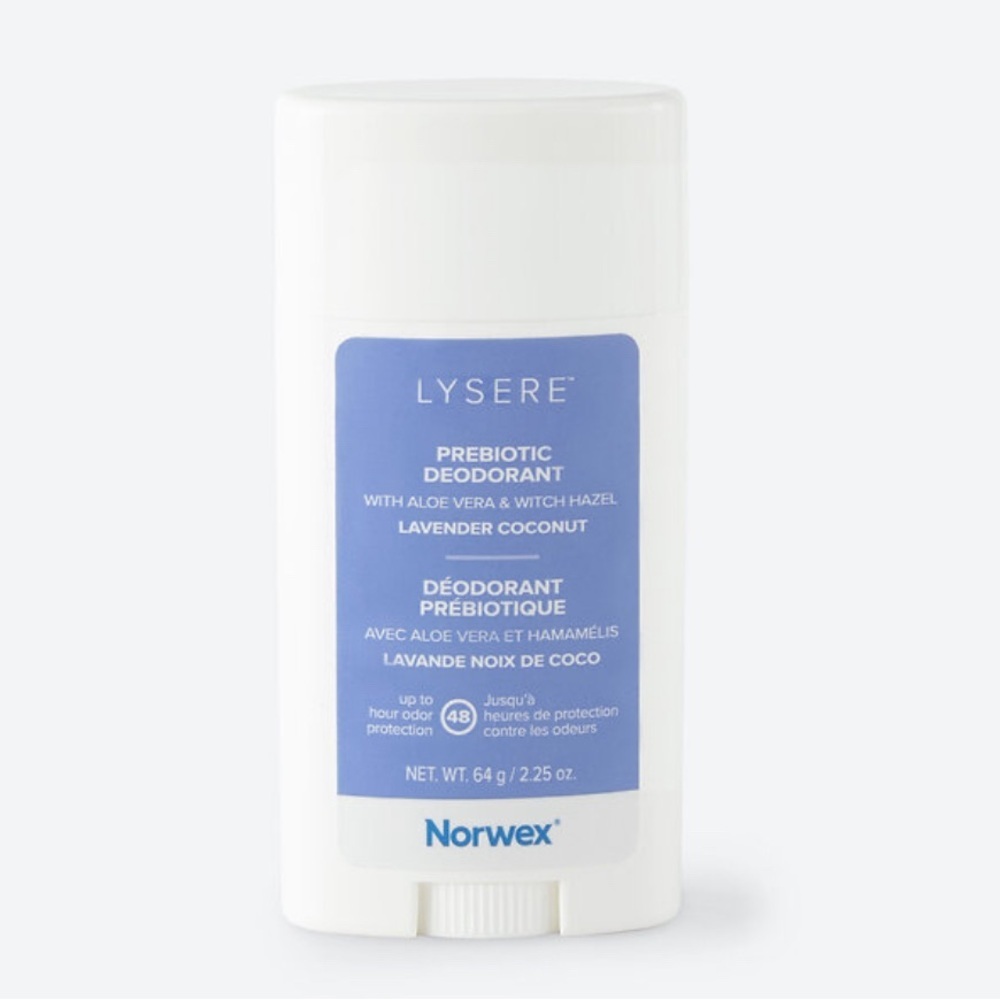 Norwex Lysere Prebiotic Deodorant - Lavender Coconut -Certified Organic